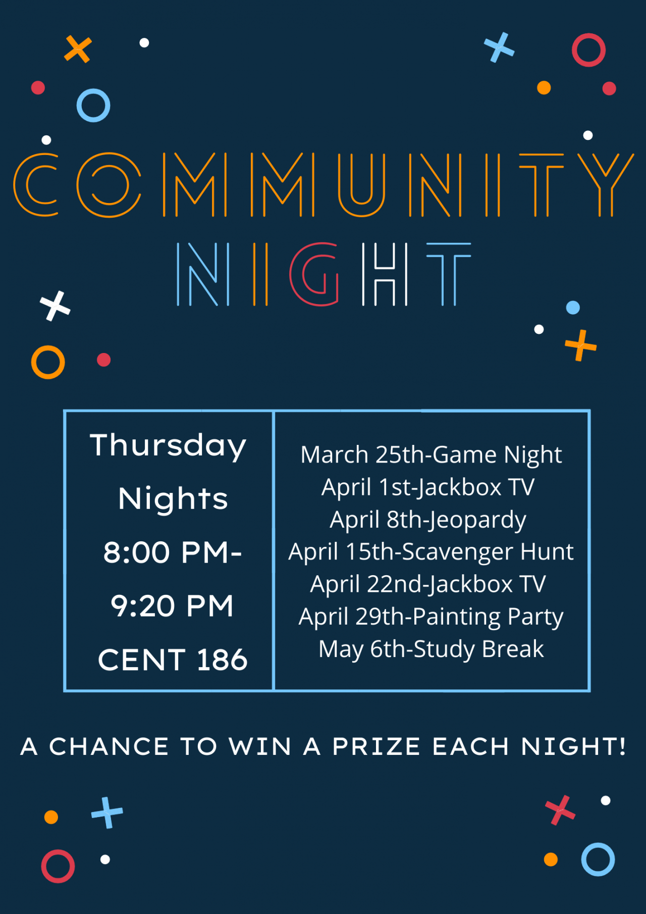 Community Night 2021 | Christian Challenge - UCCS