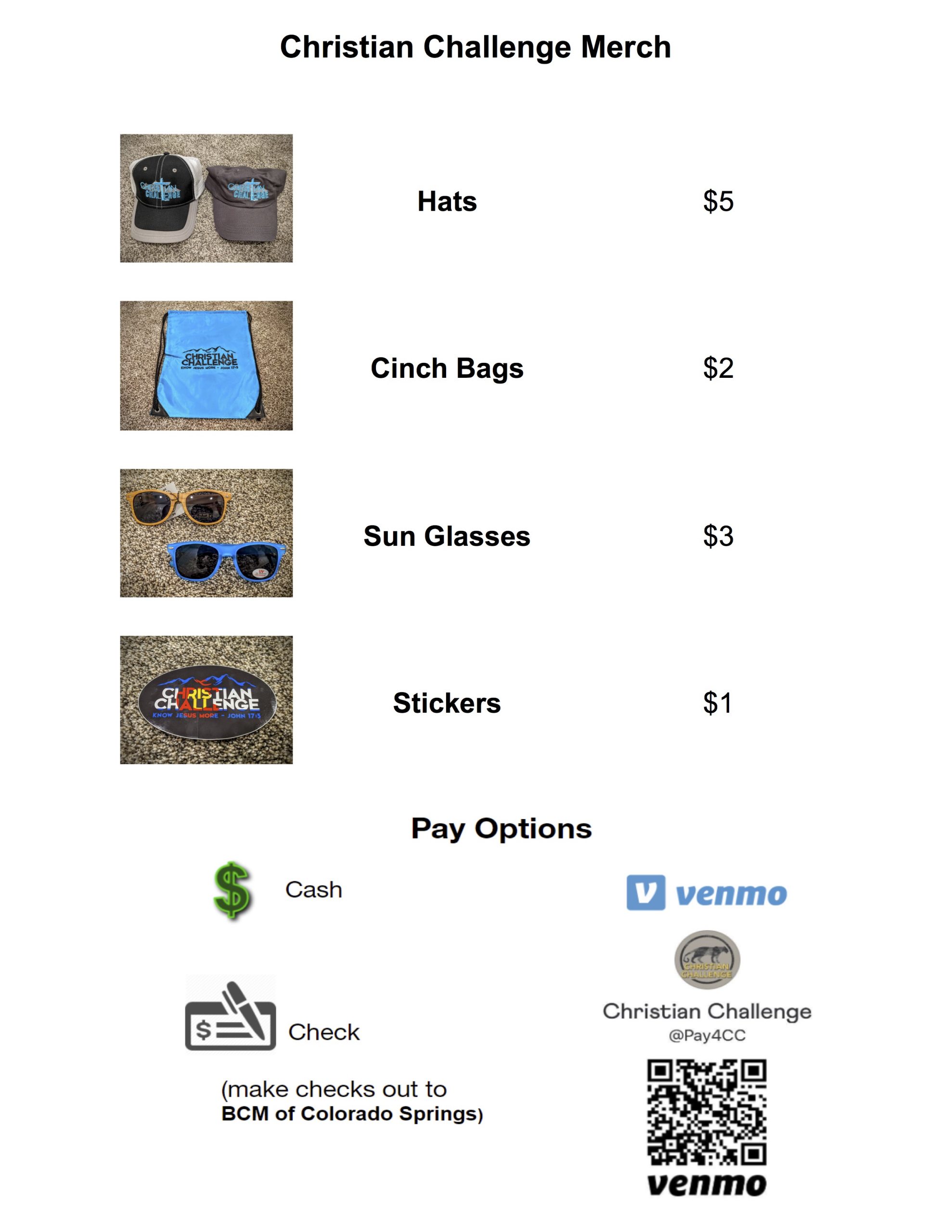 Merch List 2